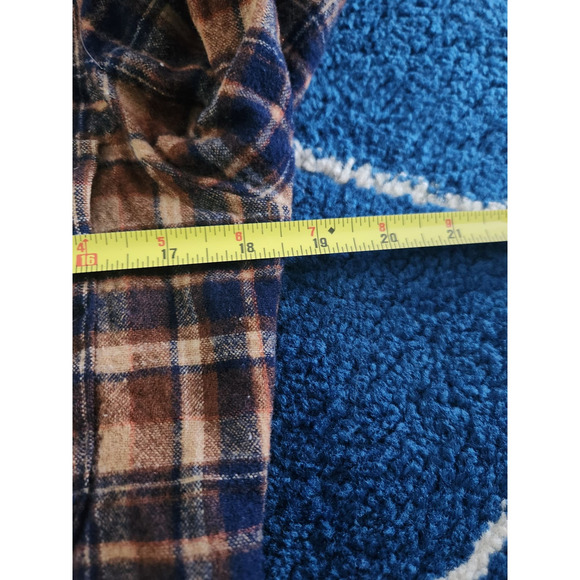 Lobo By Pendleton Men's Long Sleeve 100% Wool Button Up Shirt M - Picture 7 of 8